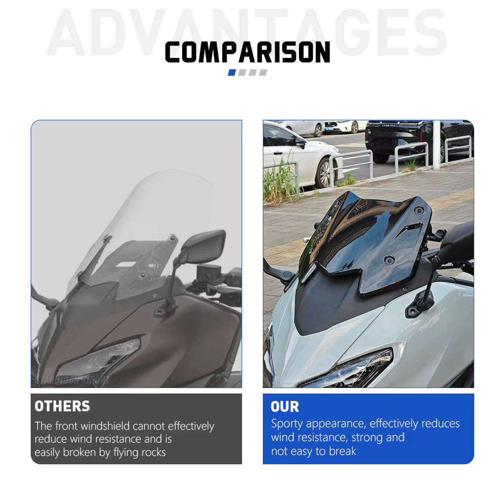 For YAMAHA T-MAX 560 ABS TMAX560 Tech Max 2022-2026 Motorcycle Accessories Windshield Windscreen Deflector Wind Deflectore Visor