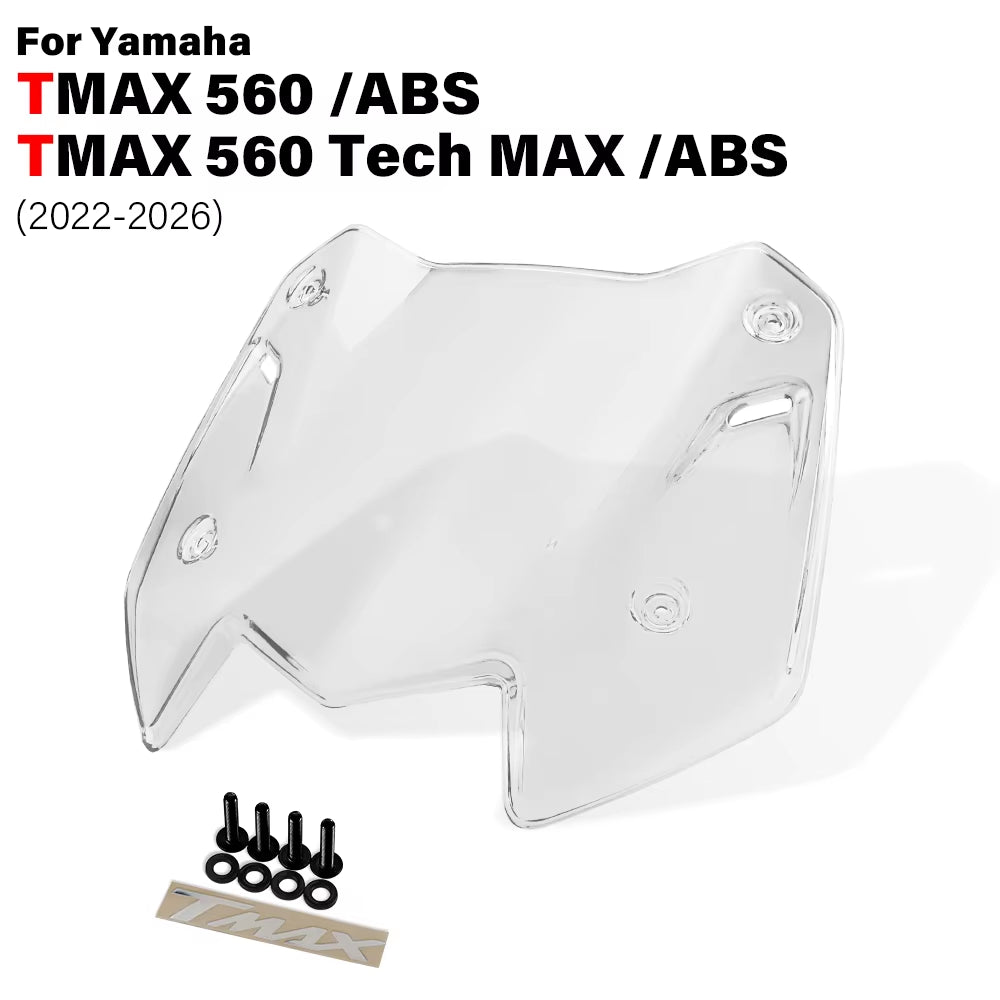 For YAMAHA T-MAX 560 ABS TMAX560 Tech Max 2022-2026 Motorcycle Accessories Windshield Windscreen Deflector Wind Deflectore Visor