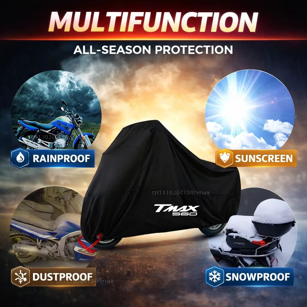 For YAMAHA T-MAX TMAX 560 T Max 560 T-Max560 TMAX560 190T Motorcycle Cover Waterproof Dustproof UV Protection All Season